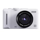 Jectse 4K Digitalkamera für Fotografie, 48MP Vlogging -Kamera mit 3 Zoll 180 ° Flip -Bildschirm,...