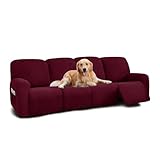 XHDZSW Stretch Ruhesessel BezüGe, Extra Breit Sesselbezug Relaxsessel Mit Seitentasche,...