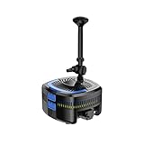 BluGarda BluFilter 5211-3-in-1 Teichpumpe mit Filter - Teichfilteranlage & UV-C Filter - Für...