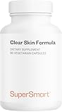 Clear Skin Formula - Anti-Akne- & Hautunreinheiten-Nahrungsergänzung - Reine & Gesunde Haut - Mit...