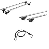 Kompatibel mit Fiat Freemont 05/11  11/16 Dachgepäckträger für Autos mit hohen Dachrelingen, 130...