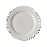 Dinner Teller Retro Spitzeteller, einfaches Abendessen, Keramikteller, Salatteller,...