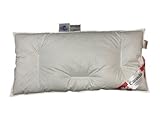 Canada Basic Bauchschläferkissen Daunenfederkissen 40x80 cm 300 g U-Steppung