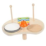 Gatuida Holz Schlagzeug Xylophon Pädagogisches Percussion Instrument für Kleinkinder Musikalische...