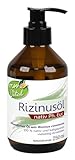 KOPP Vital® Rizinusöl nativ Ph. Eur. 250 ml | Premium-Qualität | nativ und kaltgepresst | Öl...
