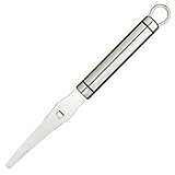 KitchenCraft Professionen Grapefruitmesser aus Edelstahl mit doppelt gezacktem Rand und gekrümmten...