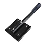 Vibsky Gummi-Fliesenhammer für Bodenverlegung, 150 x 150 mm, Klotz mit rutschfestem Griff (150 x...