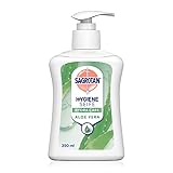 Sagrotan Handseife Aloe Vera – Hygienische Flüssigseife – 1 x 250 ml Seifenspender