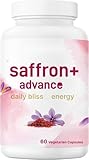 Safran + Advanced Supplement, enthaltend Safran-Extrakt, emotionale und Energieunterstützung...