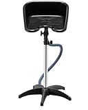 VEVOR mobiles Friseurwaschbecken, Haarwaschbecken, höhen-& winkelverstellbar, Kopfwaschbecken mit...