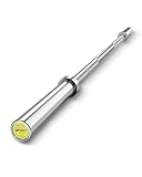 Olympia Langhantel Hantelstange 219cm Langhantelstange 50mm, 20Kg Profi Allrounder Zugstange, 454Kg...