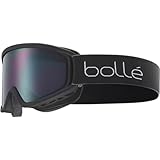 Bollé - FREEZE, Skibrillen Schwarz matt, Vermillon Grau Kat 3, Schnee-Schutzbrille, Unisex...
