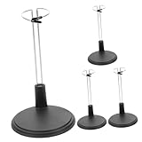 PartyKindom 4 Stück Verstellbarer Puppenständer Höhe Action Figur Halterung für Sammler und...