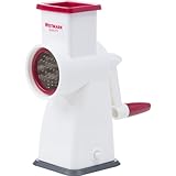 Westmark Mandel-Trommelmühle mit Saugfuß, Höhe: 18,9 cm, Rostfreier Edelstahl/Kunststoff,...