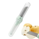 Ergonomischer manueller Obstschäler aus Edelstahl, Kartoffelschäler und Obstschneider, zum...