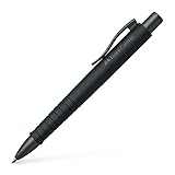 FABER-CASTELL 241190 - Kugelschreiber Poly Ball XB, schwarz ( Schreibfarbe blau), 1 Stück, mit...