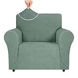 Ystyle Sesselbezug Stretch, Sessel Überzug, Sofabezug 1 Sitzer, Sofaschoner rutschfest, Sofa...