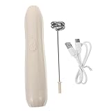 MAGICLULU Elektrischer Milchaufschäumer aus Handmixer für Latte Art Tragbares Mischwerkzeug für...
