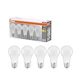 Osram Lamps LED Base Classic A Lampe, Sockel: E27, 2700 K, 8, 50 W, Ersatz für 60-W-Glühbirne,...