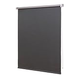 Ventanara® Thermorollo Verdunkelungsrollo Grau inklusive Montagematerial 100 x 160 cm