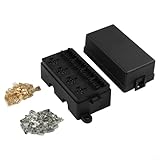 Bulevisiter 12-Wege-Flachsicherungskasten mit 4-poligem 12 V, 40 A, für Relais- und...