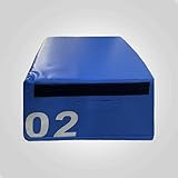 HTRDHT 4-fach Stapelbarer Schaumstoff Sprungkasten Kinder - Sprungbox für Kinderturnen & Training:...