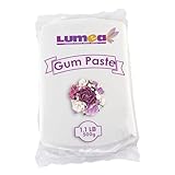 Dekozauber24 Blütenpaste weiß, 500g, vegan, essbar, perfekt für Blumen, Blüten, Rüschen, feine...