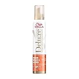 Wella Deluxe Traum Wellen & Locken Schaumfestiger – Haarschaum für mehr Sprungkraft und...
