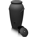 YourCasa® Regentonne 210 Liter [Amphore Design] Regenfass Frostsicher aus Kunststoff -...