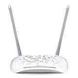 TP-Link 300 Mbps Wireless N USB VDSL/ADSL Modem Router, Single-Band, Broadband Speed Up To 100 Mbps,...