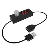 24-Stunden-Zeitschaltuhr – USB-Timer-Schaltkabel mit Digitalanzeige für Zuhause, Geschäft