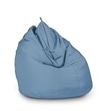 chilly pilley® Sitzsack wasserfest mit EPS-Füllung - Sitzkissen, Gamingkissen, viele Farben 65 x...