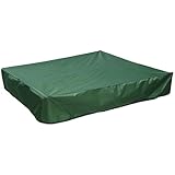 Sandkastenabdeckung, quadratische Sandkastenabdeckung wasserdicht, 47x47 Oxford -Stoff, Kinderschutz...
