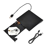 Externer Scheibenbrenner – 14,7 x 14,5 x 1,9 cm | USB 3.0 Fast Transfer Disk Reader mit schneller...