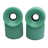 Ersatz-Rollen für Skateboards, 4 Stück, PU-Räder, Größe 65 x 51 mm, für eine reibungslose...
