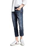 CECIL Damen B377177 7/8 Jeans Casual Fit, mid Blue Used wash, 31W x 26L