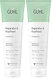 Guhl Reparatur & Kopfhaut Shampoo - Inhalt: 150 ml - Mit Panthenol & Niacinamid - Sanft zur Kopfhaut...