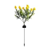 Solar Lights for Lawn Decorations, Solar Powered Outdoor Garden Light, Solar Pathway Lights for...