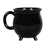 Kesselbecher – Hexen-Keramik-Getränkebehälter, Gothic-Trinkgeschirr, Tischdekoration, stabile...