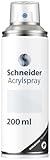 Schneider Paint-It 030 Supreme DIY Klarlack (wetterfest & UV-beständig, 200 ml, Schutzschicht zum...