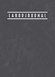 Laborjournal: Labor Notizbuch mit inhaltsverzeichnis | Laborbuch a4 Kariert 5x5mm | 100 Nummerierte...