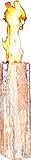 Schwedenfeuer Baumfackel Finnenfackel Gartenfackel Fackel 1 Stück H 60 cm D 20-25 cm
