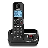 Alcatel F860 Voice - Schnurloses DECT-Telefon mit Anrufbeantworter, Telefon mit Anrufschutz,...