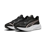 PUMA Unisex Pounce Lite Straßenlaufschuh, Puma Black Rose Gold, 44 EU