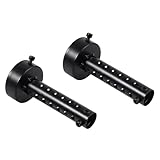 Bohaner 2pcs 60mm Universal Motorrad Auspuff Schalldämpfer DB Killer Schalldämpfer abnehmbare...