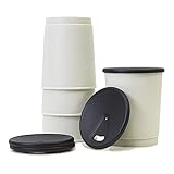 achilles Kaffeebecher 4er-Set - Coffee-to-go-Becher - spülmaschinenfeste Mehrwegbecher mit Deckel -...