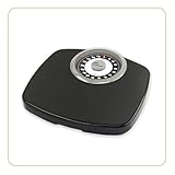 LITTLE BALANCE 8400 Comfort 180 Mechanische Personenwaage 180kg/1kg Waage mit großem Display...