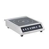 GastroHero Induktionskochfeld I Induktionskochplatte 3500 Watt I Herdplatte Induktion 230 mm I...