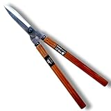 SUIZAN Heckenschere 540mm - Professionelle Japanische Gartenschere für präzises Schneiden...