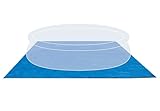 Intex Pool Ground Cloth - Pool Bodenplane - 4,72 m² - Für Easy Set und Frame Pools von 244 - 457...